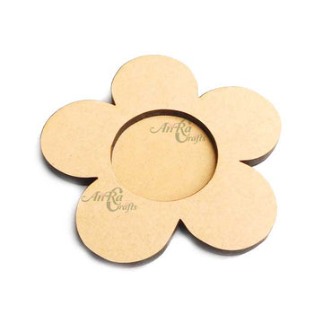 5 Petal Flower T Light Holder